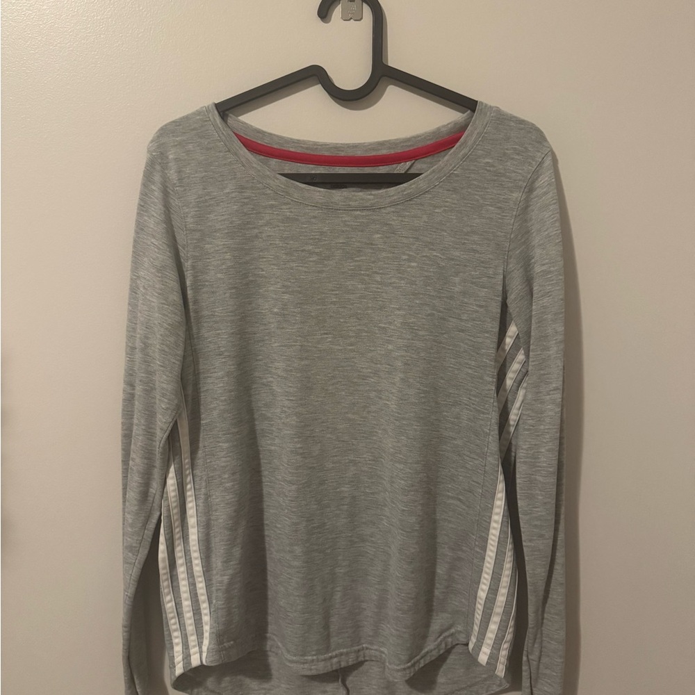 Adidas Open-Back Long-Sleeve